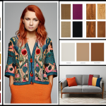 **

Prompt: "A vibrant mood board filled with fabric swatches, color palettes, and inspirational furniture designs. The mood board should reflect a balance of modern aesthetics with affordable materials, showcasing innovative solutions for a client on a budget."

**