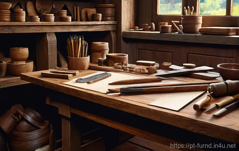 가구디자인 공방 투어 리뷰 - Here are three detailed image generation prompts in English: